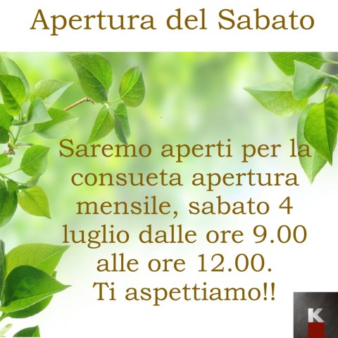 Sabato 2026 07 04 K